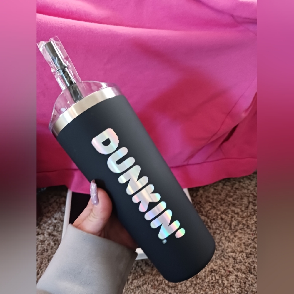 Rare black dunkin tumbler